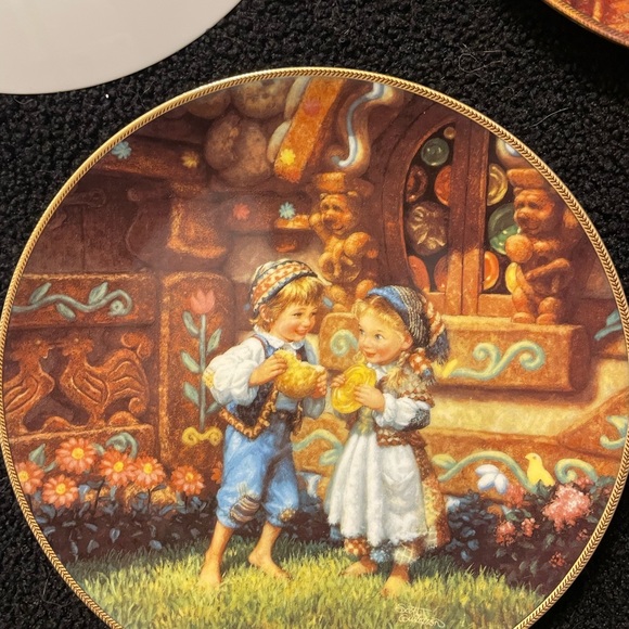 Edwin M. Knowles “Classic Fairy Tales” series collectible china plates - Picture 15 of 16